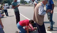 Karşıdan karşıya geçmek isterken canından oldu