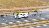 Minibüs jandarma aracına çarptı: 2 jandarma şehit, 1 vatandaş hayatını kaybetti