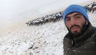 Ağrı'nın dağları beyaza büründü