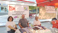 Satışa sunulan kitaplar festivale renk kattı