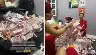 Nedimeler aldıkları bahşişle köşeyi döndü