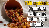 TMO 9 numara üzüm alım fiyatını açıkladı