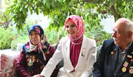 Bakan Göktaş Kıbrıs Gazisi ve eşini ziyaret  etti