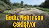 Gediz Nehri can çekişiyor