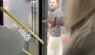 Bir garip iş: Otobüs şoförü küstü