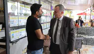 Başkan Balaban mahalle esnafını ziyaret etti