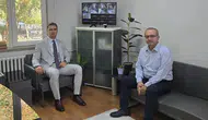 Kaymakam Acar, Müdür Tunçel’i makamında ziyaret etti