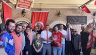 Çarşı esnafından gazilere anlamlı ziyaret