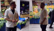 Okan Buruk manavda görüntülendi