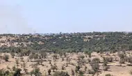 Makilik alanda çıkan yangın paniğe yol açtı