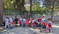 Minik pedallar özgürlüğe döndü