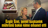 Özgür Özel, genel başkanlık mührünü bakın kime emanet etti