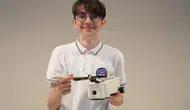 Öğrencilerin hazırladıkları robot Mete Gazoz'a rakip oldu