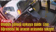 Otobüs şoförünün uykuya dalması genci hayattan koparıyordu