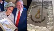 İsrailli bakan doğum gününü skandal pasta ile kutladı