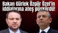 Bakan Gürlek Özgür Özel'in iddialarına ateş püskürdü!