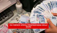 En yüksek emekli promosyonu belli oldu