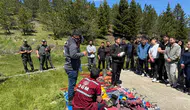 Geleceğin ormancıları ormanda eğitim gördü