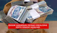 Özgür Erdursun memur emeklisine kötü haberi açıkladı