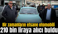 Bir zamanların efsane otomobili 210 bin liraya alıcı buldu