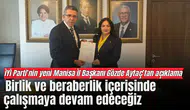 İYİ Parti’nin yeni Manisa İl Başkanı Gözde Aytaç’tan açıklama