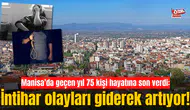 Manisa’da geçen yıl 75 kişi hayatına son verdi: İntihar olayları giderek artıyor!