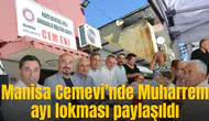 Manisa Cemevi’nde Muharrem ayı lokması paylaşıldı