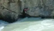 Ceyhan Nehri'nde boğulan vatandaşın son görüntüsü ortaya çıktı