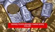 Gümüş fiyatlarında tarihi barış rallisi