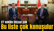 CHP'de kurultay imzaları toplanmaya başladı! 27 vekilin imzası yok