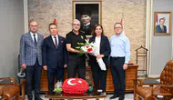 Manisa Kent Konseyi’nden Emniyet Müdürü Karayel’e “hayırlı olsun” ziyareti