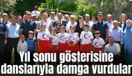 Yıl sonu gösterisine danslarıyla damga vurdular