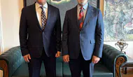 Akhisar Ticaret Borsası Başkanı Ahlat'tan AK Parti Grup Başkanvekili Yenişehirlioğlu'na ziyaret