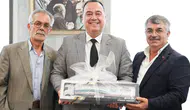 Başkan Dutlulu Kamyoncular Kooperatifini ağırladı