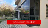 Cam balkonda yeni dönem