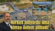 İki yılda 17 kazanın meydana geldi kavşakta nihayet çalışma başladı: Herkes biliyordu ama kimse önlem almadı!