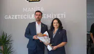 İYİ Parti Manisa İl Başkanı Gözde Aytaç Gazeteciler Cemiyetini ziyaret etti