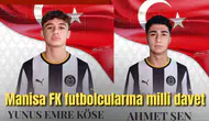 Manisa FK futbolcularına milli davet