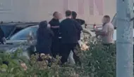 Trafiği bir birine katan kavga insanları çileden çıkarttı