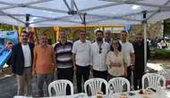 Mahalleliler aşure hayrında bir araya geldi