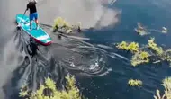 Marmara Gölü’nde izinsiz etkinliklere ceza yağdı