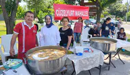 Güzelyurt mahallesi vatandaşlarından aşure hayrı