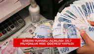 Bakan Yumaklı açıkladı 315,7 milyonluk hibe ödemesi yapıldı