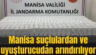 Manisa suçlulardan ve uyuşturucudan arındırılıyor