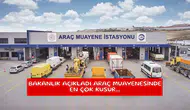 Bakanlık açıkladı araç muayenesinde en çok kusur...