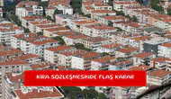 Kira sözleşmesinde flaş karar