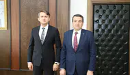 Başkan Cıllı'dan Kaymakam Özcan'a hayırlı olsun ziyareti
