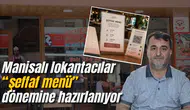 Manisalı lokantacılar “şeffaf menü” dönemine hazırlanıyor