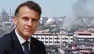 Macron'un kaldığı otelin yakınında korkutan patlama