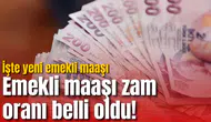 Emekli maaşı zam oranı belli oldu! İşte yeni emekli maaşı